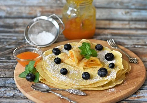 crêpe confiture